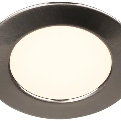 Downlight LED INS SLV DL 126, 12VDC 3W 160lm 3000K IP20 metallo spazzolato 