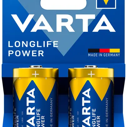 Batterie VARTA Consumer Longlife Power D alcaline Mn 1.5V blister à 2 pièces 