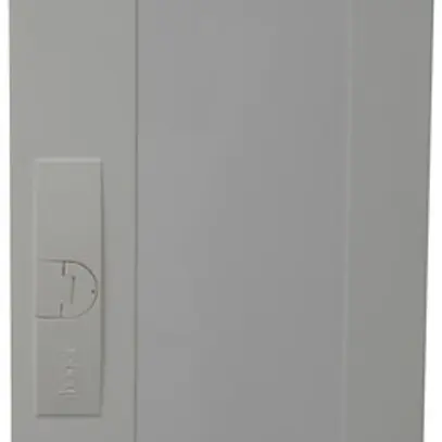 Porte droite avec fentes Hager univers 269×619×12mm IP30 blanc 