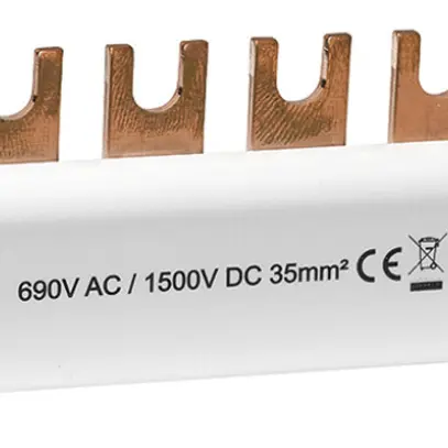 Staffe di messa a terra Hager 4P 35mm² per SPA180 