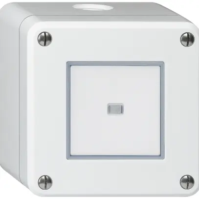 Interrupteur AP robusto IP55 schéma 6 lumineux blanc 