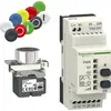 Pulsante e ricevitor.RF kit Schneider Electric 24…240VUC, metallo 