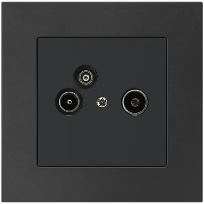 UP-Antennendose R/TV-Daten kallysto.pro 2GHz 10.5db schwarz 