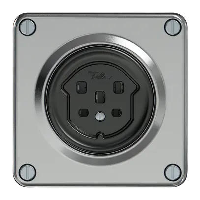 Presa ELEMENT SNAPFIX® 1×tipo 25 16A 440V IP20 all 