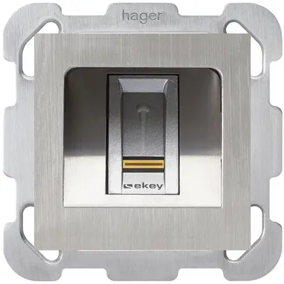 Lecteur digital ENC Hager ekey kallysto B blanc ultra 