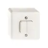 Contact à poussoir AP 2×A-R/1L blanc FH 