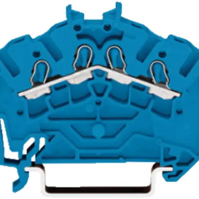 Morsetto di passaggio WAGO TOPJOB S 2.5mm² 4L blu 