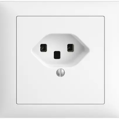 Presa INS EDIZIOdue T23 16A bianco, morsetti a vite 