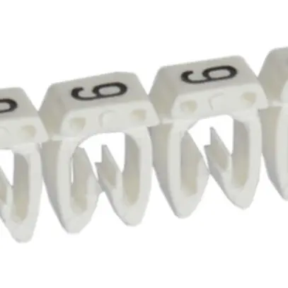 Kennzeichnungsring Legrand CAB 3, für 1.5…2.5mm² Aufdruck: '9', weiss 
