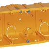 Scatola INC Batibox MOS 8 mod. giallo p=50mm per muro cavo 
