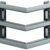 Angle extérieur Hager multiple pour BKIS 25mm zing. 