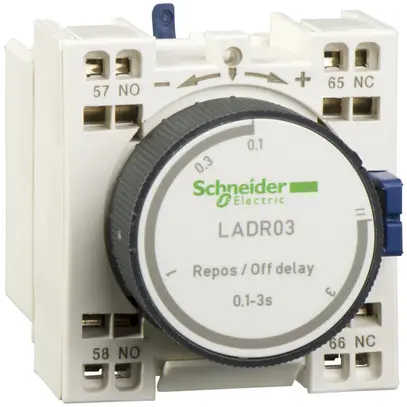 Blocco a tempo Schneider Electric LADR23 ritardato a la cadutaTeSys 