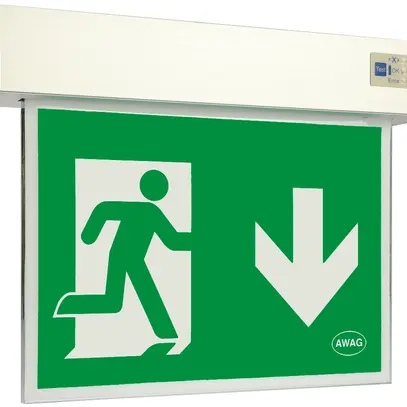 Lampada di segnalazione d'emergenza LED AP AWAS-U-013-AT 4W 272×220×40mm 3h 