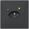 Presa FI INC SIDUS B T23 30mA, shutter, antracite 