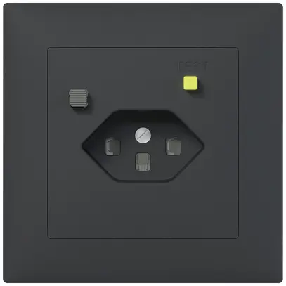Presa FI INC SIDUS B T23 30mA, shutter, antracite 