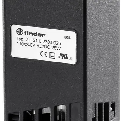 Schrankheizgerät Finder 25W ohne Gebläse 2A 230VAC 