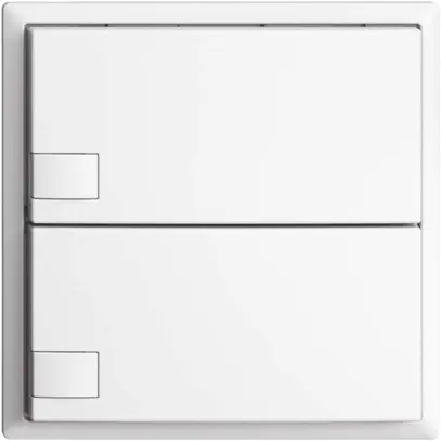 Pulsante KNX RGB EDUE, 250mW, s.LED, 2×pulsante, com.1×tasto, bi 