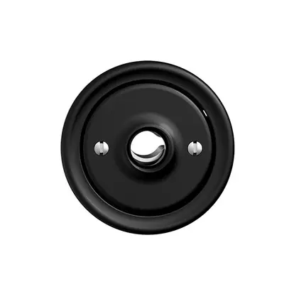 Disco frontale STANDARDdue nero per scatola di raccordo 16A 