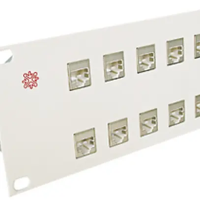 Panneau cat.6 2UH 32F.32RJ45/s blanc 