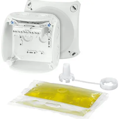 Boîte de dérivation AP Hensel WP gris 1.5…2.5mm² 5P 500ml 20A 