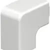 Angolo piatto Bettermann per canale d'inst.WDK bianco puro 25×25mm 