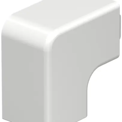 Angle plat Bettermann pour canal d'installation WDK blanc pur 25×25mm 