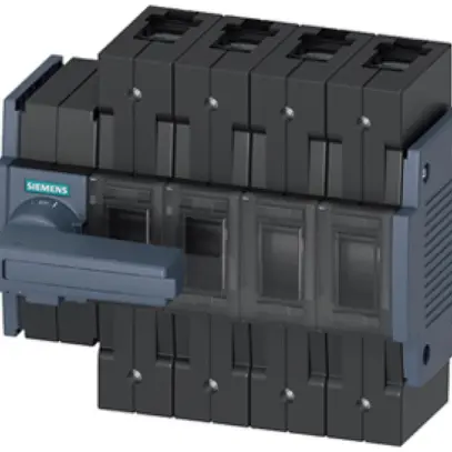 Sezionatore di carico AMD Siemens SENTRON 3KD3 4P 125A 1000V 4CO IP20 grigio 