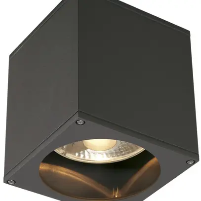 Plafonnier SLV BIG THEO CEILING OUT, GU10 75W IP44 anthracite 