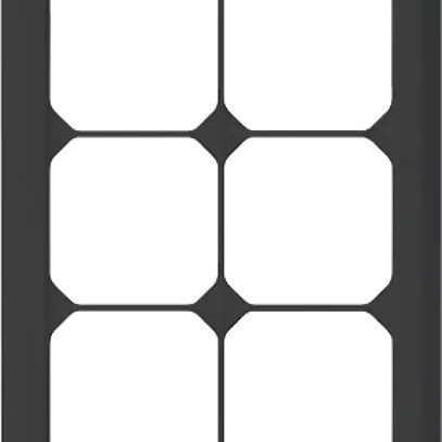 Intestazione INC kallysto.line 3×2 nero verticale 