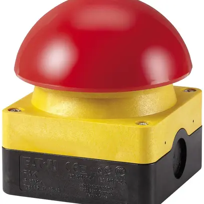 Fusstaster KM 10A mit Zugentsperrung rot 