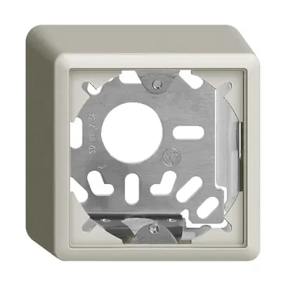 Capot avec plaque de base 54mm EDIZIOdue universel gris clair 