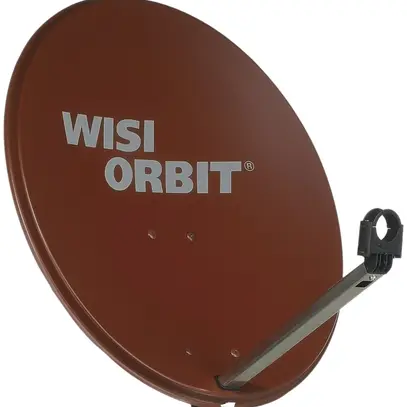 Antenne parabolique WISI OA38I, Ø80mm, brun rouge 