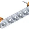 Barra compensazione di potenziale Bettermann 5×M10 Cu 