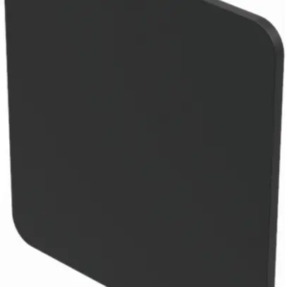 Plaquette indicatr. EAO45 argent 27×27mm 