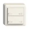 AP-Dimmer ZEP 2K/2T Zentral-Nebenstelle ON-OFF EDIZIOdue weiss LED 