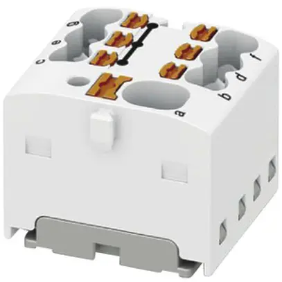 Bloc de distribution PX PTFIX 4/6X1.5-G WH 