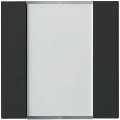 Kit frontale Hager kallysto 2×KNX nero 