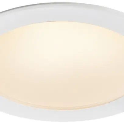 Plafonnier LED INC SLV AKALO 83 DL 9W 880lm 3000…5700K 90° 92mmØINC blanc 