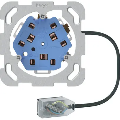 Presa INS 3×tipo 13/23 Hager, L1, Technofil 