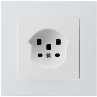 Prise ENC HA kallysto.pro type 25 avec bornes enfichables blanc 