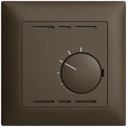 Termostato ambiente 24V INC EDIZIOdue coffee, senza interrutore 