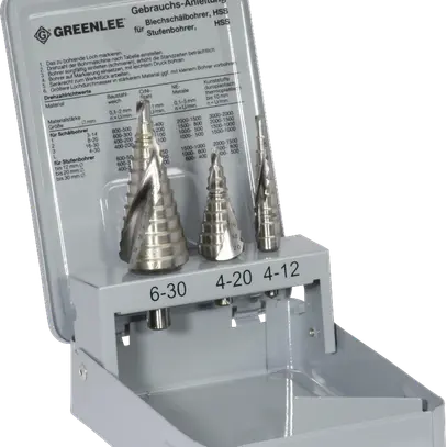Set di punte multidiametro Greenlee 4…30mm 