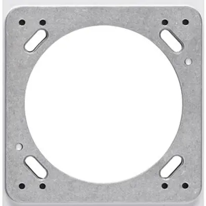 Placca di montaggio INC robusto 3×1 bianco 