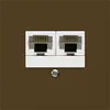 UP-Dose kallysto 2×RJ45u getrennt braun 