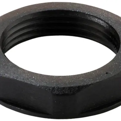 Contre-écrou Weidmüller SKMU M16, 5mm noir profond 