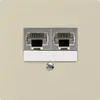 Scatola INC kallysto 2×RJ45s beige parallelo 