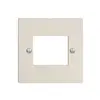 Placca frontale 4×RJ45 ITplus EDIZIOdue crema 
