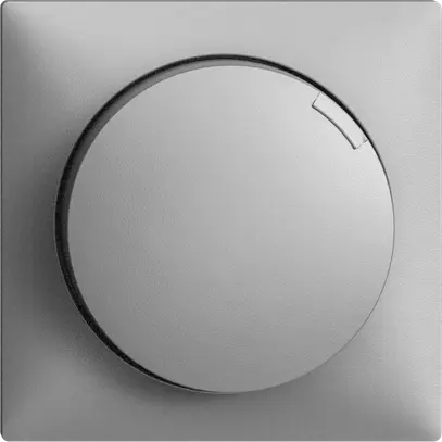 Variateur ENC EDIZIOdue 20…300W coupure de phase descendante silver 