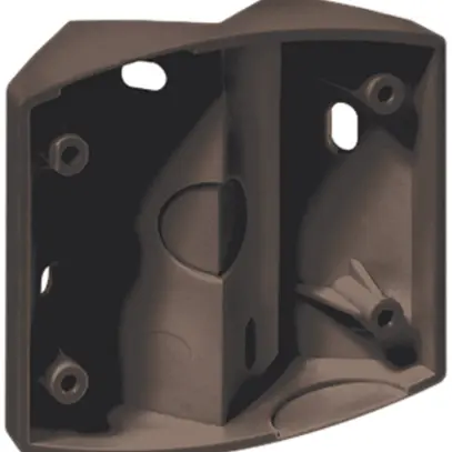 Supporto d'angolo ESYLUX per MD 120/200, marrone 