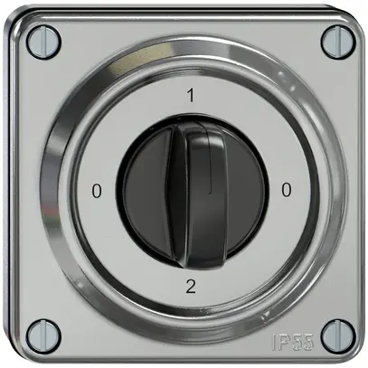 Interruttore rotativo INC ELEMENT SNAPFIX® 2/1L 16A 400V 0-1-0-2 all 